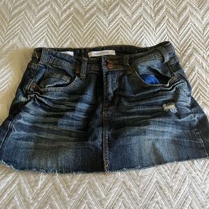 Y2K Denim Mini Skirt